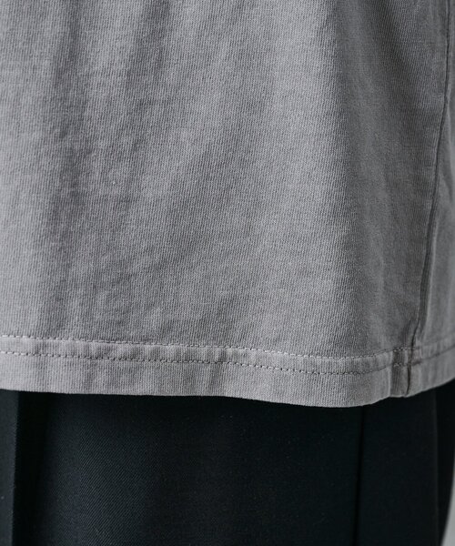 COLONY 2139（コロニートゥーワンスリーナイン）の「ハンドステッチTシャツ（Tシャツ/カットソー・メンズ・グレー/ブルー/ブラック・MEDIUM/LARGE）」の4枚目の写真