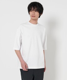 ポンチ リラックス 5分袖Tシャツ<A DAY IN THE LIFE>