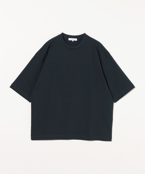 A DAY IN THE LIFE UNITED ARROWS(アデイインザライフユナイテッドアローズ)の「ポンチ リラックス 5分袖Tシャツ<A DAY IN THE LIFE>(Tシャツ/カットソー・メンズ・ホワイト/ライトグレー/ダークグリーン・L/XL/S/M)」の3枚目の写真