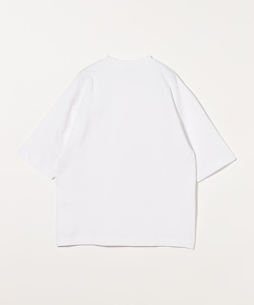 A DAY IN THE LIFE UNITED ARROWS(アデイインザライフユナイテッドアローズ)の「ポンチ リラックス 5分袖Tシャツ<A DAY IN THE LIFE>(Tシャツ/カットソー・メンズ・ホワイト/ライトグレー/ダークグリーン・L/XL/S/M)」の18枚目の写真