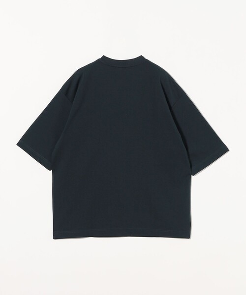 A DAY IN THE LIFE UNITED ARROWS(アデイインザライフユナイテッドアローズ)の「ポンチ リラックス 5分袖Tシャツ<A DAY IN THE LIFE>(Tシャツ/カットソー・メンズ・ホワイト/ライトグレー/ダークグリーン・L/XL/S/M)」の21枚目の写真