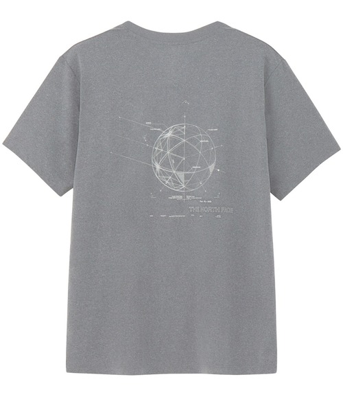 THE NORTH FACE(ザノースフェイス)の「ザ ノース フェイス THE NORTH FACE S/S Blueprint Graphic Tee S/Sブループリントグラフィックティー(Tシャツ/カットソー・メンズ・グレー系その他/グレー/ブルー・S/M/L/LL)」の4枚目の写真