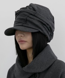 FLAREUP（フレアアップ）の「【FLAREUP】Soi Draped Cap / 【フレアアップ】ソイドレープドキャスケットキャップ（キャスケット）」