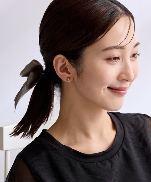 CALIN STANDARD(カリンスタンダード)の「◆金属アレルギー対応◆◆made in japan◆【痛くない】【落ちにくい】【片手で簡単】ツイストライン マグネットイヤリング(イヤリング・レディース・ゴールド/シルバー・FREE)」の5枚目の写真