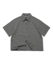 ROCKPSYCHO（ロックサイコ）の「チェッククロップシャツ ブラック（シャツ/ブラウス）」