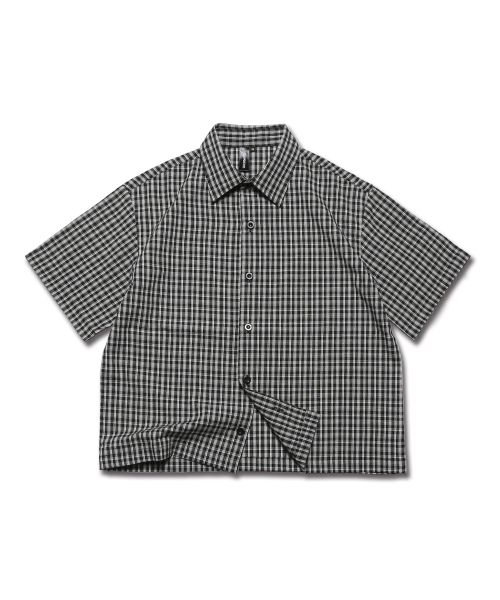 ROCKPSYCHO(ロックサイコ)の「チェッククロップシャツ ブラック(シャツ/ブラウス・メンズ・ブラック・LARGE/MEDIUM/SMALL)」の5枚目の写真