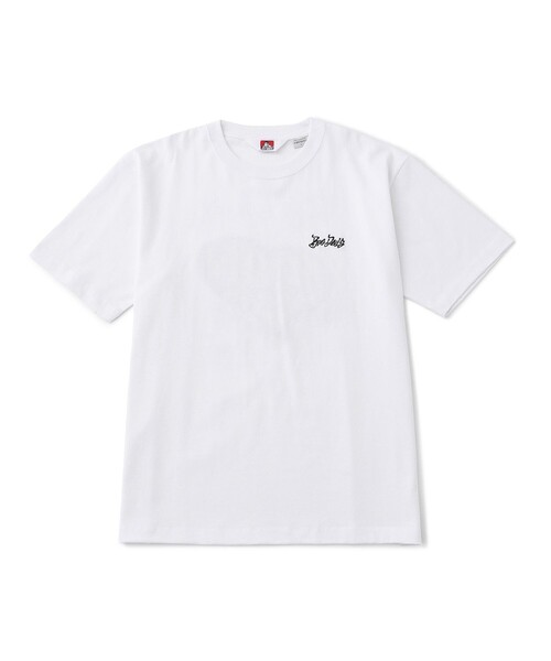 JUNRED(ジュンレッド)の「【BENDAVIS別注】サガラハートTシャツ(Tシャツ/カットソー・メンズ・ホワイト/ブラック・LL/L/M)」の3枚目の写真