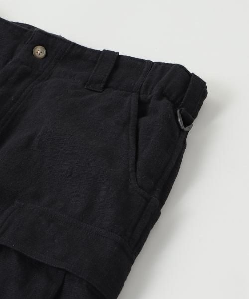 JOURNAL STANDARD(ジャーナルスタンダード)の「Eighteen East WIDE TAC CARGO-Ctn Basket(カーゴパンツ・メンズ・ブラック系その他・MEDIUM/SMALL)」の4枚目の写真