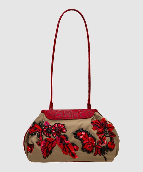 DRIES VAN NOTEN(ドリスヴァンノッテン)の「BW261-BLOSSOM181EMB-3103WL.BAG(ハンドバッグ・レディース・その他・ONE SIZE)」の2枚目の写真