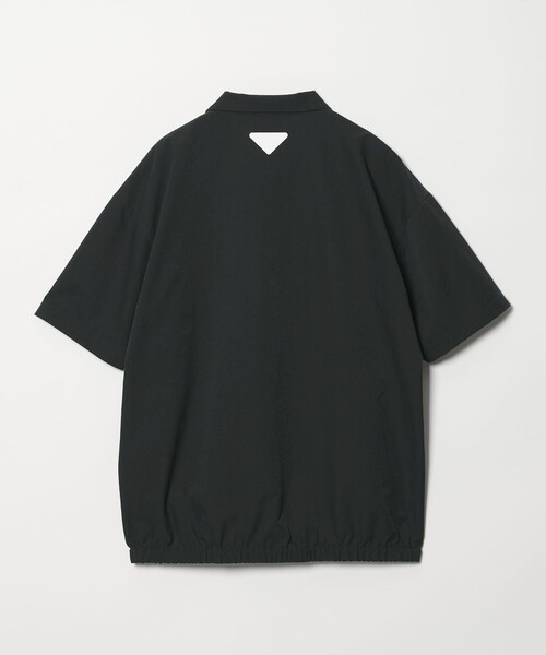 UNITED ARROWS GOLF(ユナイテッドアローズゴルフ)の「メンズ ミニリップ ショートスリーブ シャツ 防しわ 2WAYストレッチ(シャツ/ブラウス・メンズ・ブラック/ライム・L/XL/M/S)」の8枚目の写真