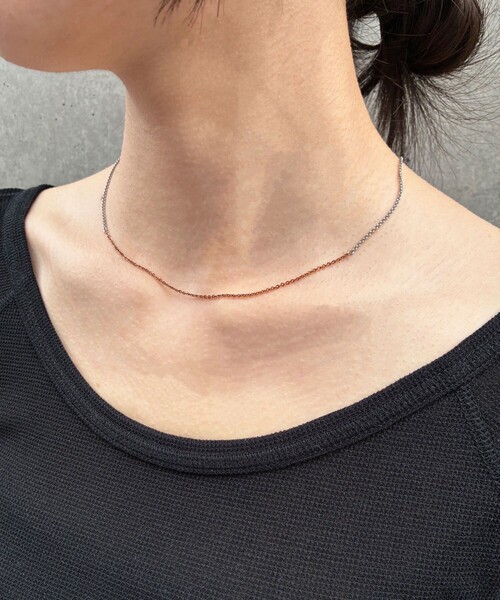 and cloud（アンドクラウド）の「Colored Necklace S（ネックレス・レディース・ピンク/ブルー/レッド/パープル/イエロー/オレンジ/グリーン・FREE）」の18枚目の写真