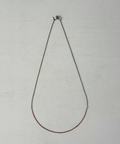 and cloud（アンドクラウド）の「Colored Necklace S（ネックレス・レディース・ピンク/ブルー/レッド/パープル/イエロー/オレンジ/グリーン・FREE）」の7枚目の写真