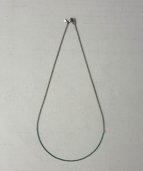 and cloud（アンドクラウド）の「Colored Necklace S（ネックレス・レディース・ピンク/ブルー/レッド/パープル/イエロー/オレンジ/グリーン・FREE）」の2枚目の写真