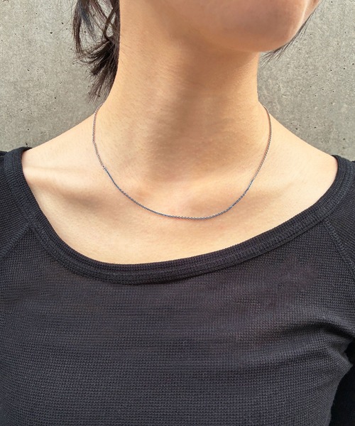 and cloud（アンドクラウド）の「Colored Necklace S（ネックレス・レディース・ピンク/ブルー/レッド/パープル/イエロー/オレンジ/グリーン・FREE）」の8枚目の写真