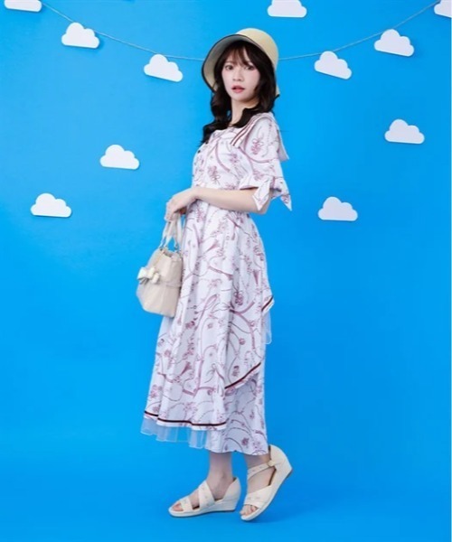 axes femme（アクシーズファム）の「セーラーカラーマリンOP