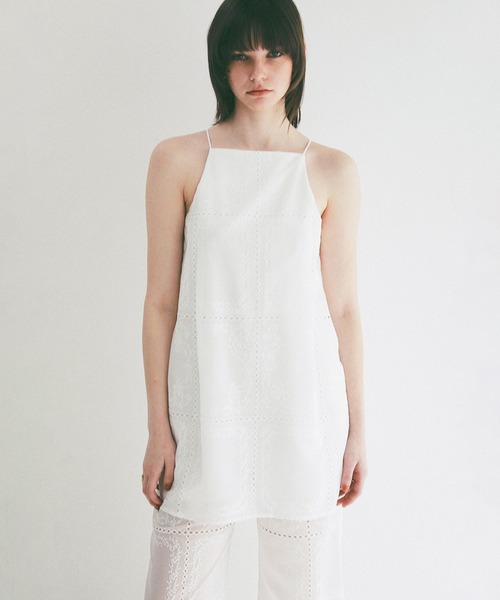 CLANE EMBROIDERY LACE オールインワン　サイズ0 EMBROIDERY LACE CAMI ALL IN ONE（つなぎ/オールインワン）｜CLANE