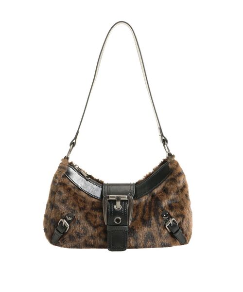 EMODA(エモダ)の「フェイクレザードッキングファーショルダーバッグ(ショルダーバッグ・レディース・ブラウン/ブラック/その他・FREE)」の21枚目の写真