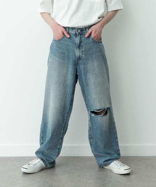 リーバイス578 W28 L32 グレー デニム セール】LEVI