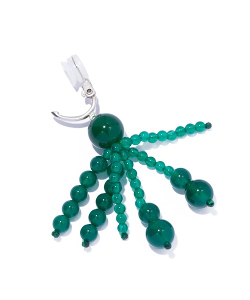 IRIS47(イリスフォーセブン)の「【IRIS 47】bundle earring green agate/バンドル イヤリング グリーンアゲート(イヤリング・レディース・グリーン・FREE)」の3枚目の写真