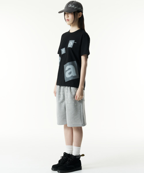 THECOLDESTMOMENT(ザコールデストモーメント)の「TCM starfish pattern half sweat pants (melange grey)(その他パンツ・レディース・その他・SMALL/LARGE/MEDIUM)」の9枚目の写真