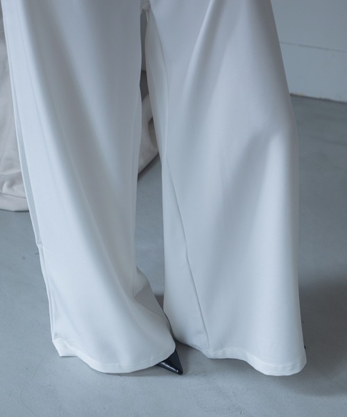 VACANCY(ヴァカンシー)の「プリーツレイヤードスラックス/取り外し可能(スラックス・レディース・ホワイト/ブラック・LARGE/MEDIUM/SMALL)」の20枚目の写真