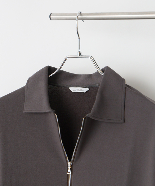 Product Twelve（プロダクトトゥエルブ）の「EDIFICE by Product Twelve リファインドハーフジップ（Tシャツ/カットソー・メンズ・ホワイト/ブラウン・LARGE/MEDIUM）」の14枚目の写真
