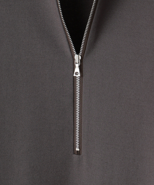 Product Twelve（プロダクトトゥエルブ）の「EDIFICE by Product Twelve リファインドハーフジップ（Tシャツ/カットソー・メンズ・ホワイト/ブラウン・LARGE/MEDIUM）」の15枚目の写真