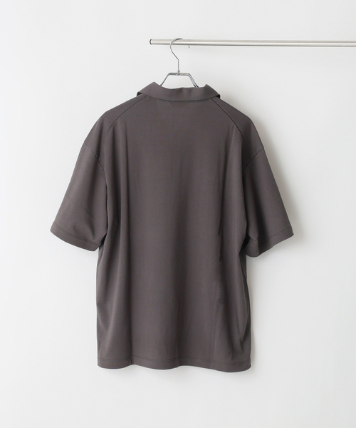 Product Twelve（プロダクトトゥエルブ）の「EDIFICE by Product Twelve リファインドハーフジップ（Tシャツ/カットソー・メンズ・ホワイト/ブラウン・LARGE/MEDIUM）」の18枚目の写真