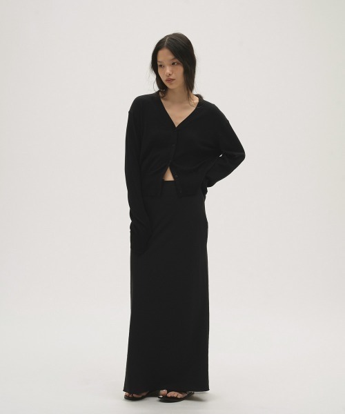 TODAYFUL（トゥデイフル）の「TODAYFUL Washer Pencil Skirt（スカート・レディース・ブラック/オフホワイト/エンジ・36/38）」の11枚目の写真