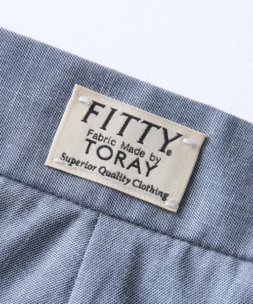 BEAUTY&YOUTH UNITED ARROWS（ビューティーアンドユースユナイテッドアローズ）の「BY ∴ ”TORAY” TCF/SHARK アンクルパンツ◆（スラックス・メンズ・グレー/ライトブルー・X-LARGE/MEDIUM/SMALL/LARGE）」の14枚目の写真