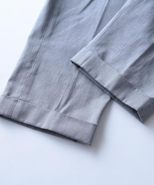 BEAUTY&YOUTH UNITED ARROWS（ビューティーアンドユースユナイテッドアローズ）の「BY ∴ ”TORAY” TCF/SHARK アンクルパンツ◆（スラックス・メンズ・グレー/ライトブルー・X-LARGE/MEDIUM/SMALL/LARGE）」の15枚目の写真