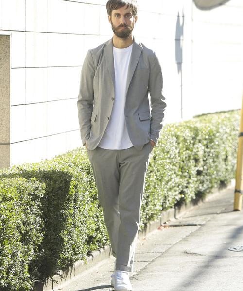 BEAUTY&YOUTH UNITED ARROWS（ビューティーアンドユースユナイテッドアローズ）の「BY ∴ ”TORAY” TCF/SHARK アンクルパンツ◆（スラックス・メンズ・グレー/ライトブルー・X-LARGE/MEDIUM/SMALL/LARGE）」の11枚目の写真