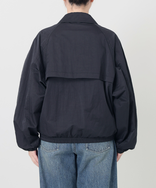 IENA LA BOUCLE（イエナラブークル）の「《洗える》IENA LA BOUCLE パウダリータフタブルゾン（その他アウター・レディース・ベージュ系その他/ブラック・FREE）」の14枚目の写真