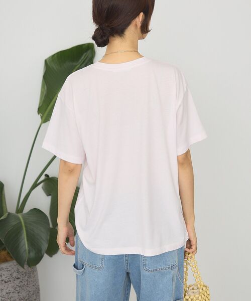 AMERICAN HOLIC（アメリカンホリック）の「アソートプリントTシャツ（Tシャツ/カットソー・レディース・オフホワイト/ホワイト系その他/ライトピンク/グリーン系その他3・FREE）」の8枚目の写真