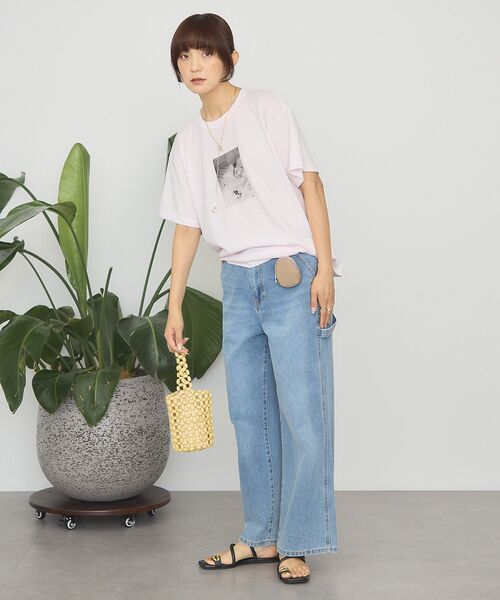 AMERICAN HOLIC（アメリカンホリック）の「アソートプリントTシャツ（Tシャツ/カットソー・レディース・オフホワイト/ホワイト系その他/ライトピンク/グリーン系その他3・FREE）」の10枚目の写真