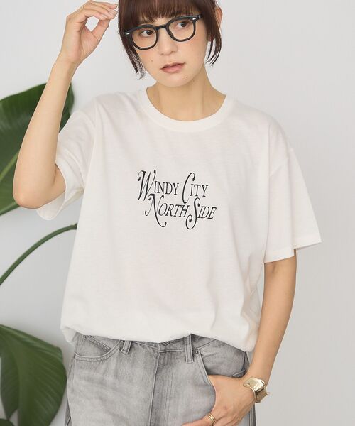 AMERICAN HOLIC（アメリカンホリック）の「アソートプリントTシャツ（Tシャツ/カットソー・レディース・オフホワイト/ホワイト系その他/ライトピンク/グリーン系その他3・FREE）」の14枚目の写真