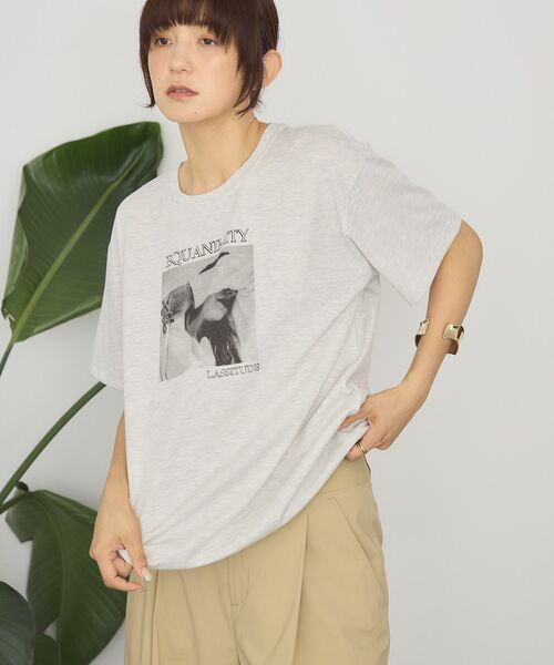 AMERICAN HOLIC（アメリカンホリック）の「アソートプリントTシャツ（Tシャツ/カットソー・レディース・オフホワイト/ホワイト系その他/ライトピンク/グリーン系その他3・FREE）」の20枚目の写真