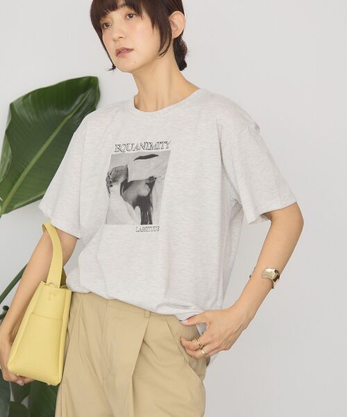 AMERICAN HOLIC（アメリカンホリック）の「アソートプリントTシャツ（Tシャツ/カットソー・レディース・オフホワイト/ホワイト系その他/ライトピンク/グリーン系その他3・FREE）」の3枚目の写真