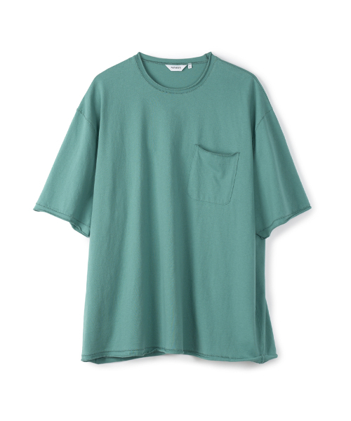 PARTIMENTO(パルティメント)の「ローヘッジポケットTセージミント(Tシャツ/カットソー・メンズ・その他・MEDIUM/LARGE)」の1枚目の写真