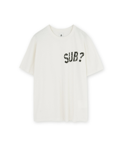 BROWNYARD BALANCE(ブラウンヤード・バランス)の「サブハーフスリーブ、ウォッシュドアイボリー(Tシャツ/カットソー・メンズ・その他・4/6/3/5)」の1枚目の写真