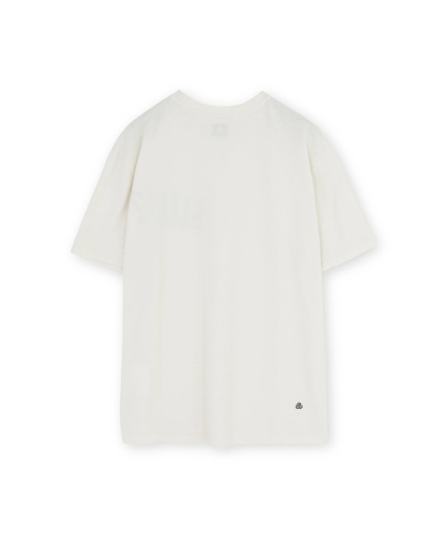 BROWNYARD BALANCE(ブラウンヤード・バランス)の「サブハーフスリーブ、ウォッシュドアイボリー(Tシャツ/カットソー・メンズ・その他・4/6/3/5)」の2枚目の写真