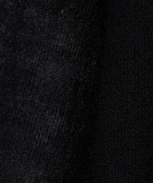 UNITED ARROWS（ユナイテッドアローズ）の「シアー フラワー カーディガン ‐ウォッシャブル‐（カーディガン/ボレロ・レディース・オフホワイト/ブラック・FREE）」の10枚目の写真