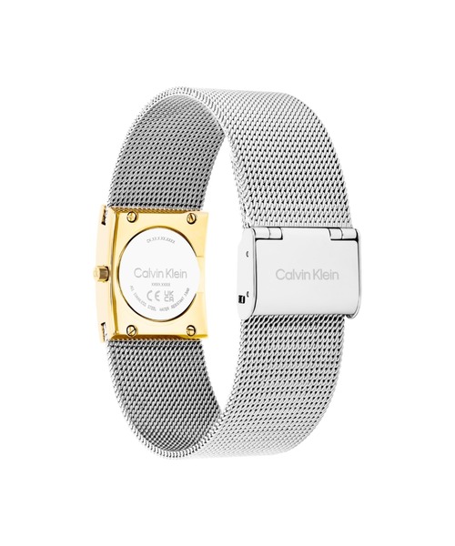 Calvin Klein(カルバン・クライン)の「【Calvin Klein】 カルバンクライン PULSE 21 レディース ウォッチ(アナログ腕時計・レディース・シルバー×ゴールド・FREE)」の3枚目の写真