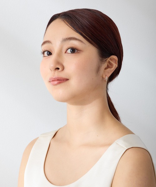 CALIN STANDARD(カリンスタンダード)の「◆金属アレルギー対応◆◆made in japan◆ 【高品質ポスト】【純金・純銀厚メッキ】ダブルライン ジルコニアセラミックポストピアス(ピアス(両耳用)・レディース・シルバー/ゴールド/ピンクゴールド・FREE)」の7枚目の写真