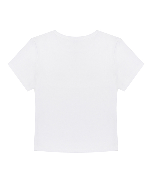 LUVISTRUE(ラヴイズトゥルー)の「BASIC ILOVEU FIT TEE(WHITE)(Tシャツ/カットソー・レディース・その他・FREE)」の3枚目の写真