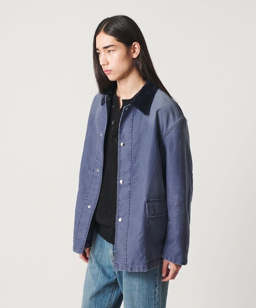 BEAUTY&YOUTH UNITED ARROWS(ビューティーアンドユースユナイテッドアローズ)の「モールスキン ハンティング ジャケット(ブルゾン・メンズ・ネイビー/ブラック・S/M/L/XL)」の18枚目の写真