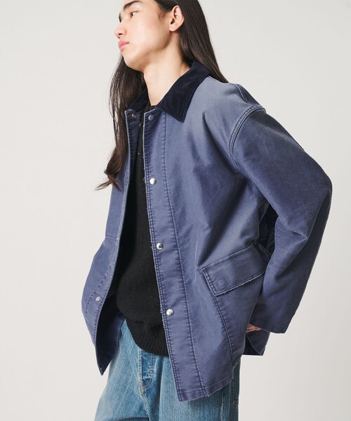 BEAUTY&YOUTH UNITED ARROWS(ビューティーアンドユースユナイテッドアローズ)の「モールスキン ハンティング ジャケット(ブルゾン・メンズ・ネイビー/ブラック・S/M/L/XL)」の21枚目の写真