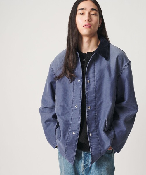 BEAUTY&YOUTH UNITED ARROWS(ビューティーアンドユースユナイテッドアローズ)の「モールスキン ハンティング ジャケット(ブルゾン・メンズ・ネイビー/ブラック・S/M/L/XL)」の22枚目の写真