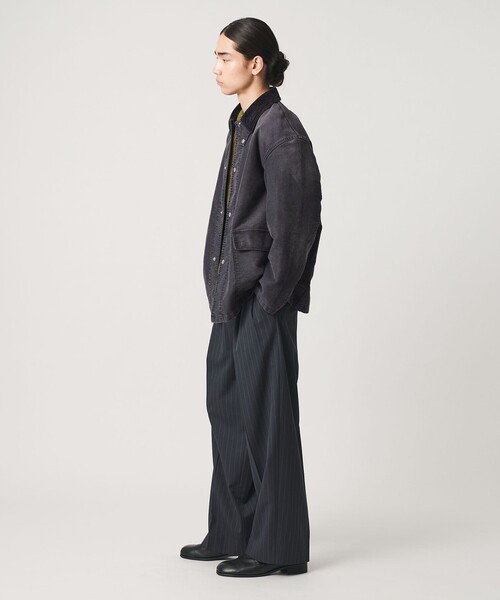 BEAUTY&YOUTH UNITED ARROWS(ビューティーアンドユースユナイテッドアローズ)の「モールスキン ハンティング ジャケット(ブルゾン・メンズ・ネイビー/ブラック・S/M/L/XL)」の3枚目の写真