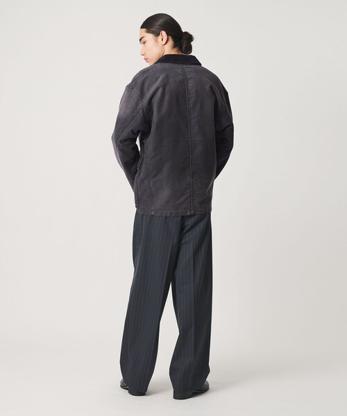 BEAUTY&YOUTH UNITED ARROWS(ビューティーアンドユースユナイテッドアローズ)の「モールスキン ハンティング ジャケット(ブルゾン・メンズ・ネイビー/ブラック・S/M/L/XL)」の4枚目の写真